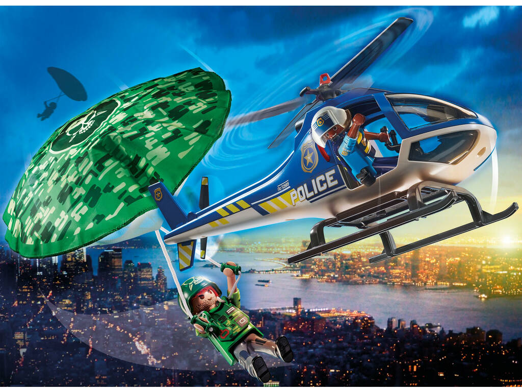 Playmobil City Action Persiguimento in Paracadute 70569