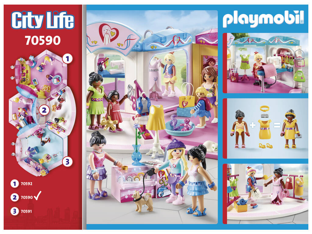 Playmobil Estudio Diseño de Moda 70590