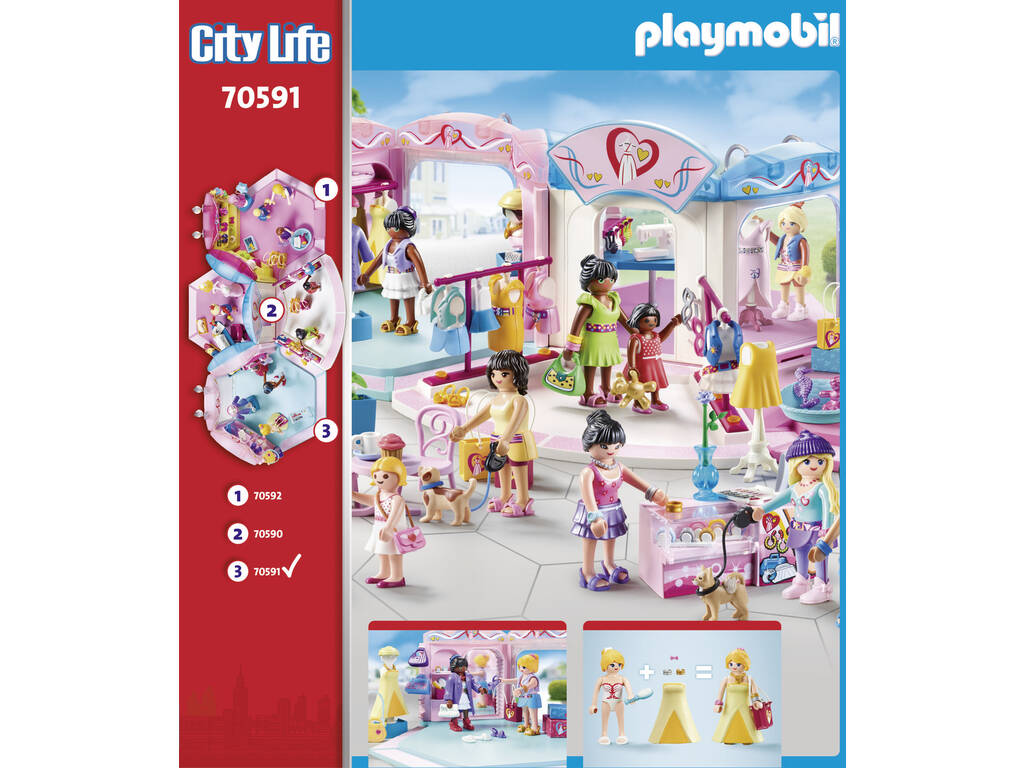 Playmobil Negozio di moda 70591
