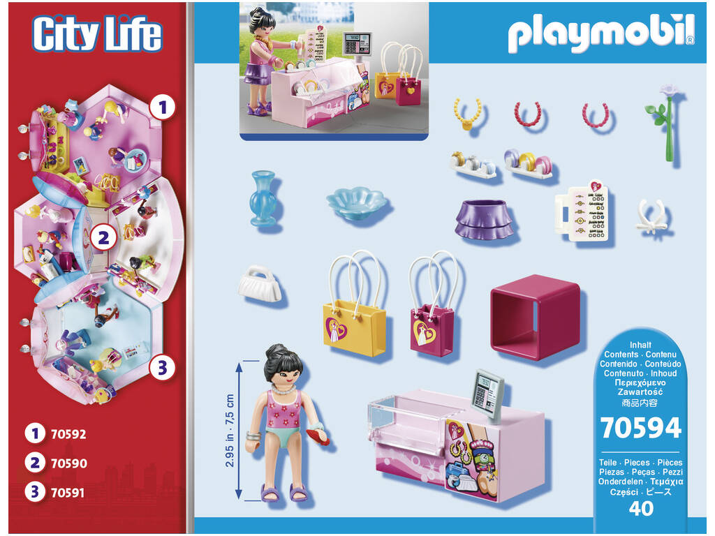 Playmobil Acessórios de Moda 70594