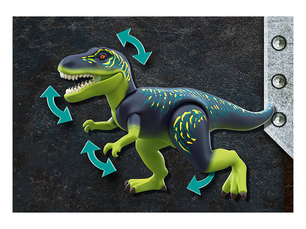 Playmobil Dinos T-Rex Batalla de los Gigantes 70624