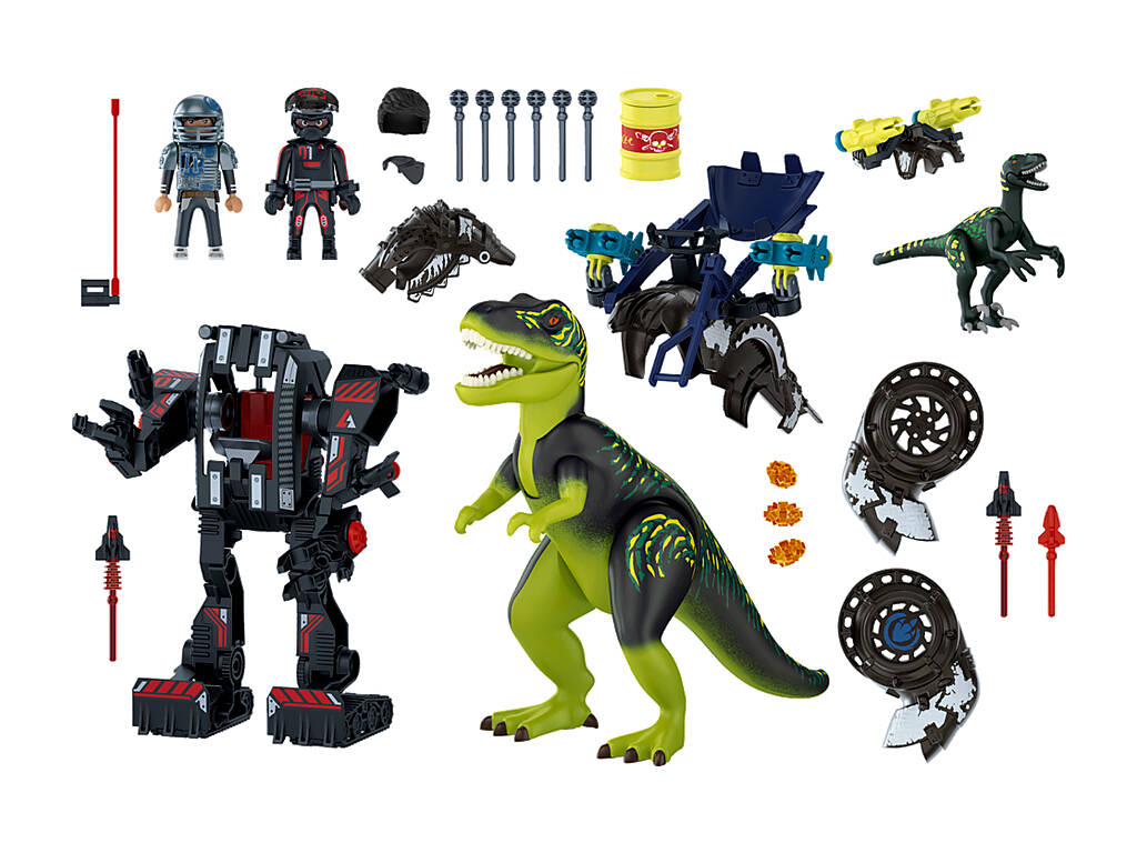 Playmobil Dinos T-Rex Batalla de los Gigantes 70624