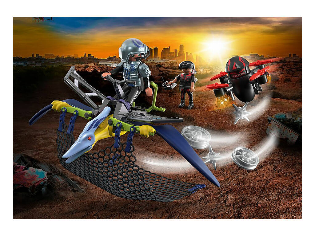 Playmobil Dinos Pteranodon Pteranodon attacco dall'aria 70628