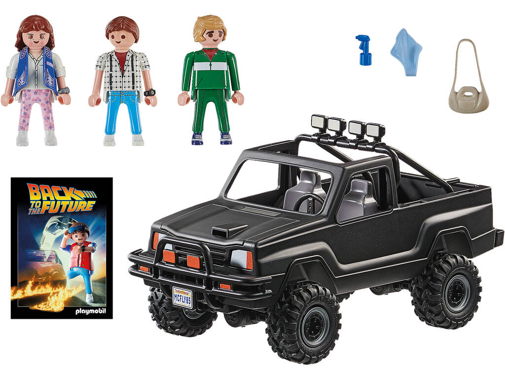 Playmobil Retour Vers le Futur Camionnette Pick-Up de Marti 70633