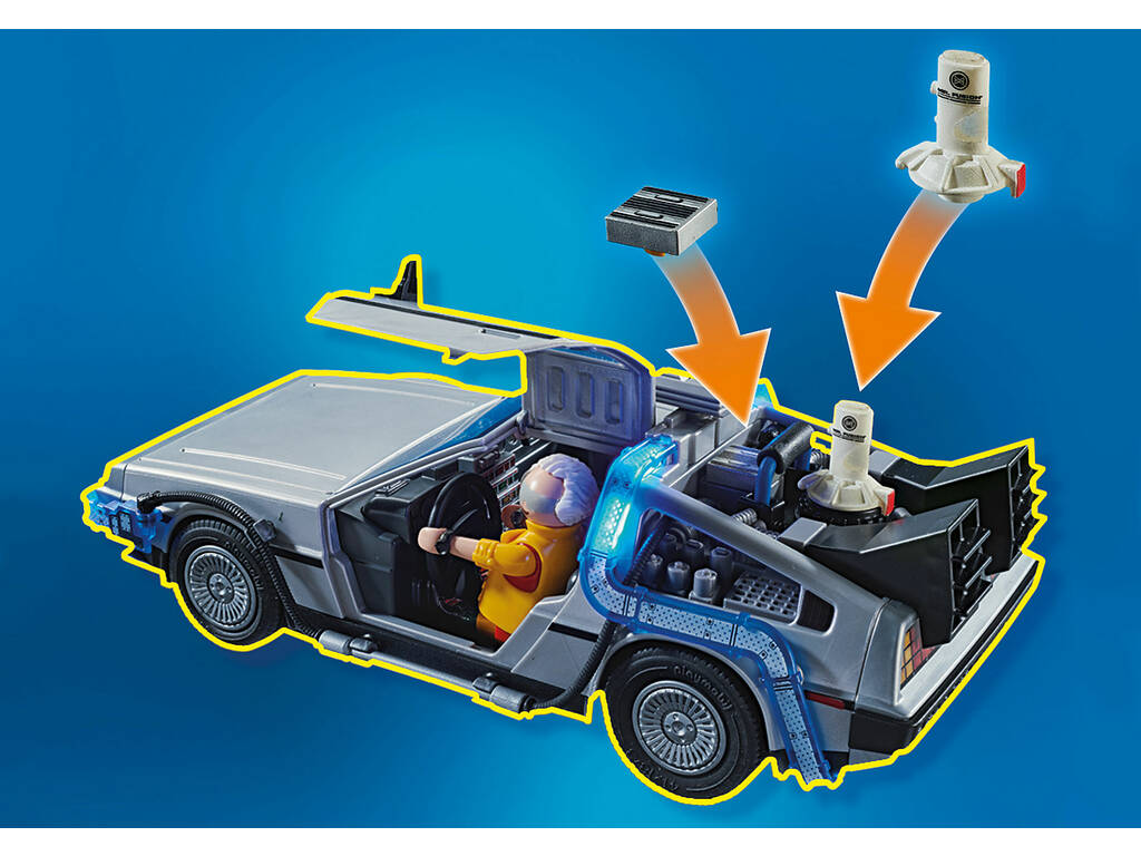 Playmobil Retour Vers le Futur II Persécution en Planche à Roulettes 70634