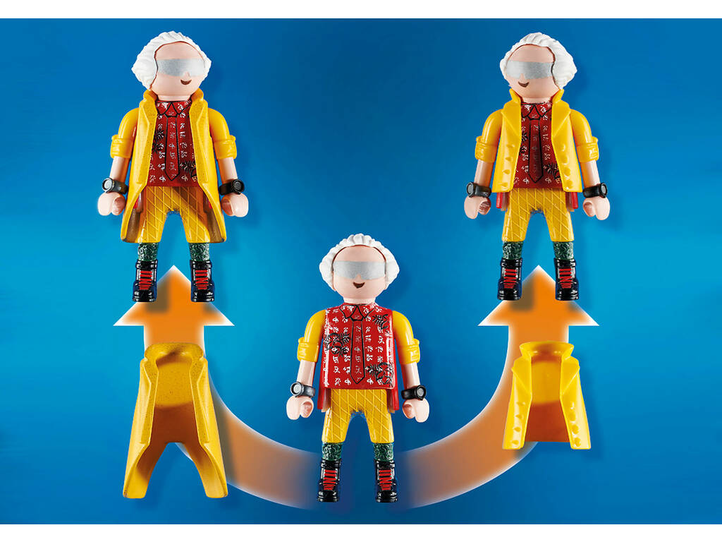 Playmobil Retour Vers le Futur II Persécution en Planche à Roulettes 70634