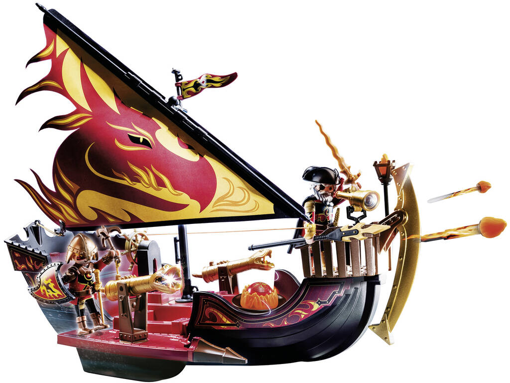 Playmobil Novelmore Bateau Bandits de Burnham 70641
