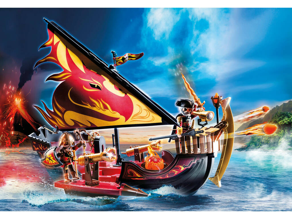 Playmobil Novelmore Bateau Bandits de Burnham 70641