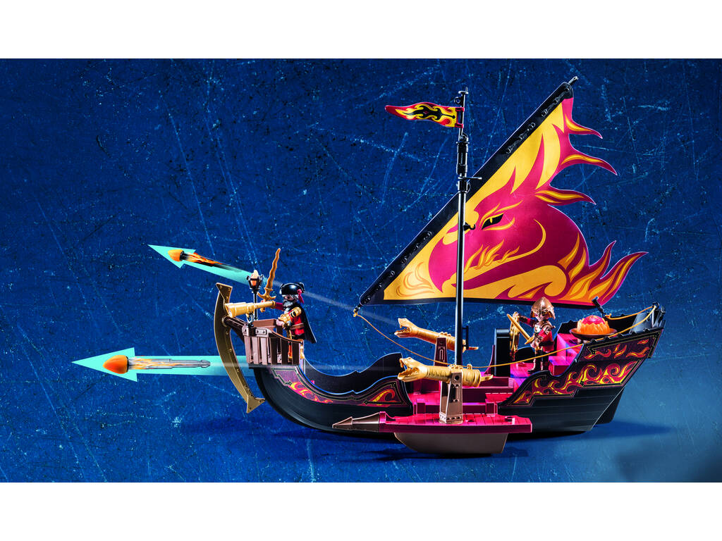 Playmobil Novelmore Bateau Bandits de Burnham 70641