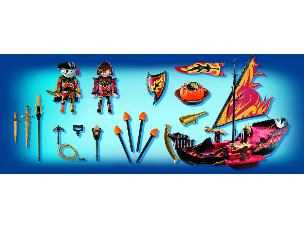 Playmobil Novelmore Bateau Bandits de Burnham 70641