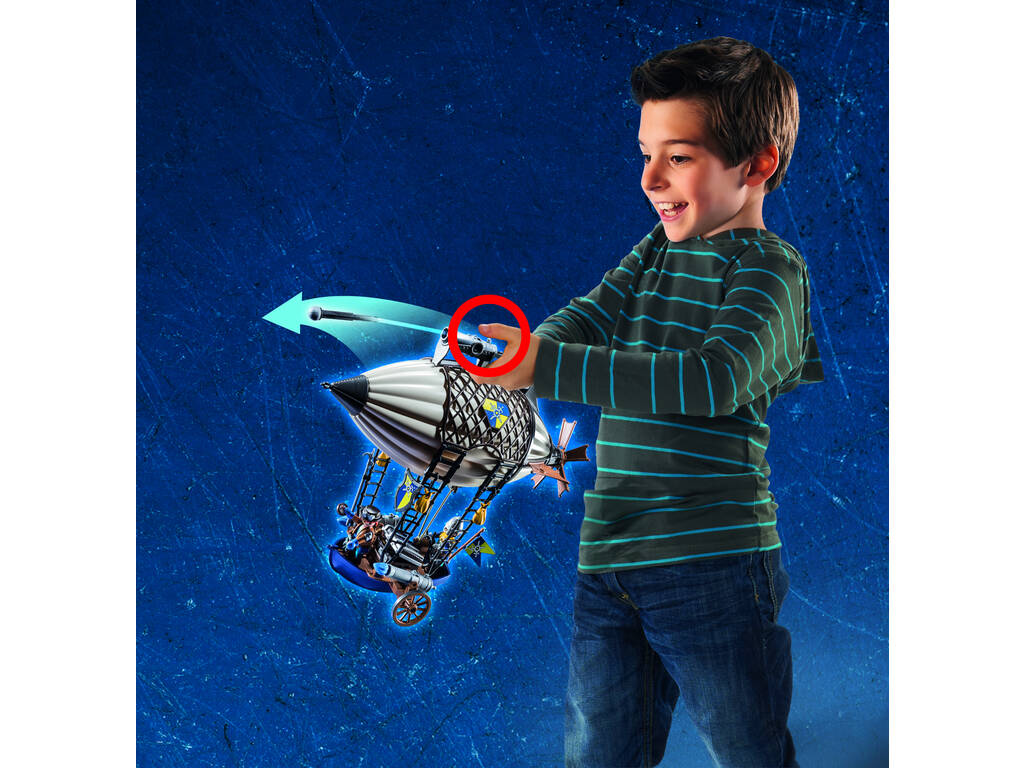Playmobil Novelmore Zeppelin di Dario 70642