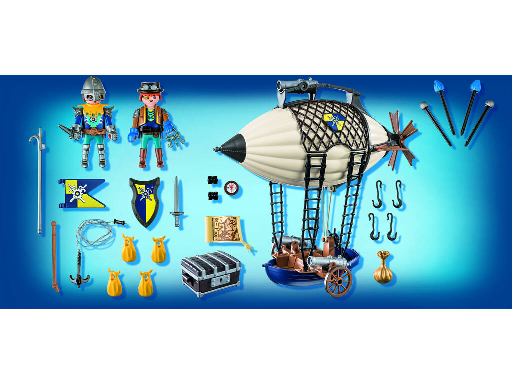 Playmobil Novelmore Zeppelin di Dario 70642