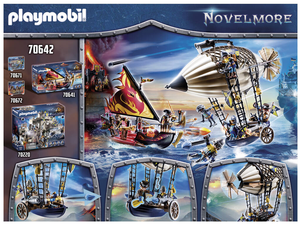 Playmobil Novelmore Zeppelin di Dario 70642