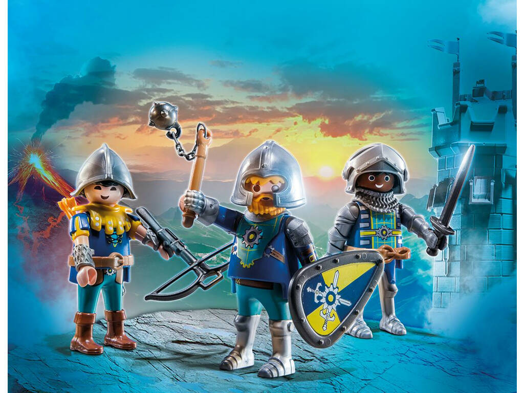 Playmobil Novelmore Set de 3 Chevaliers 70671