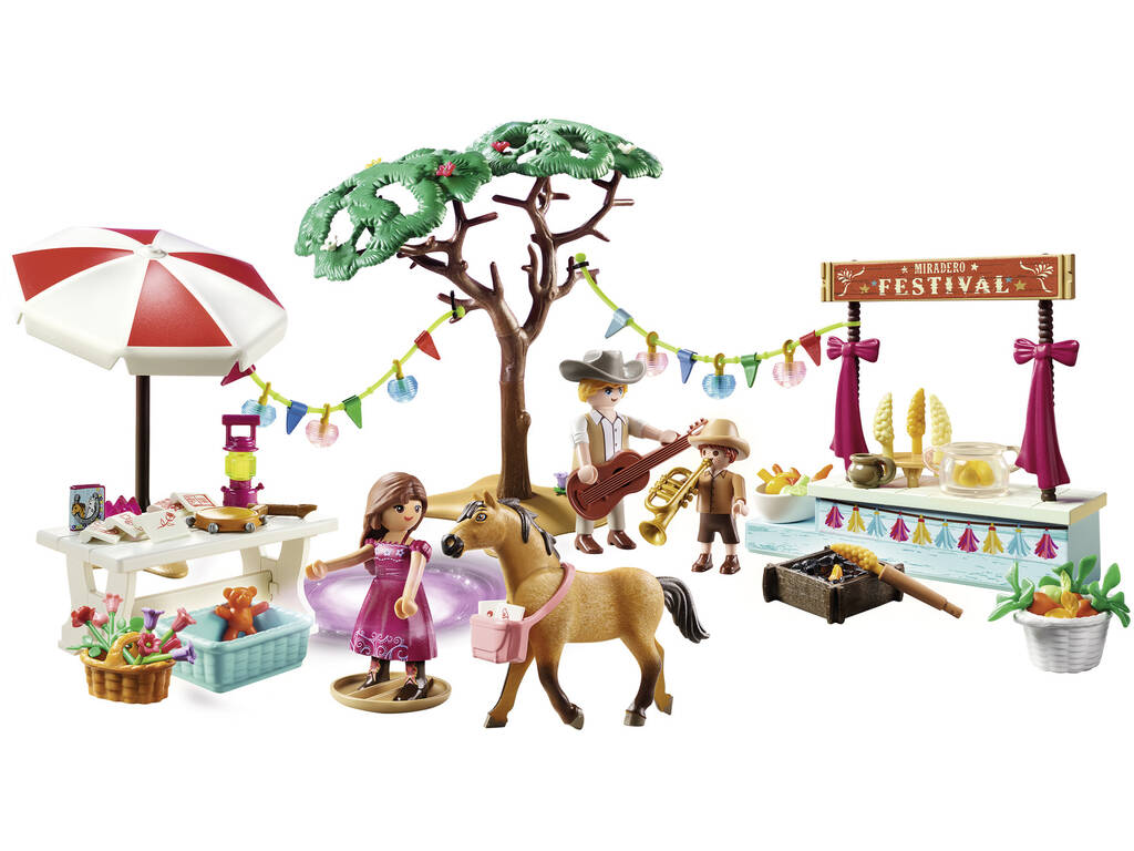 Playmobil Spirit Belvédère Festival 70694