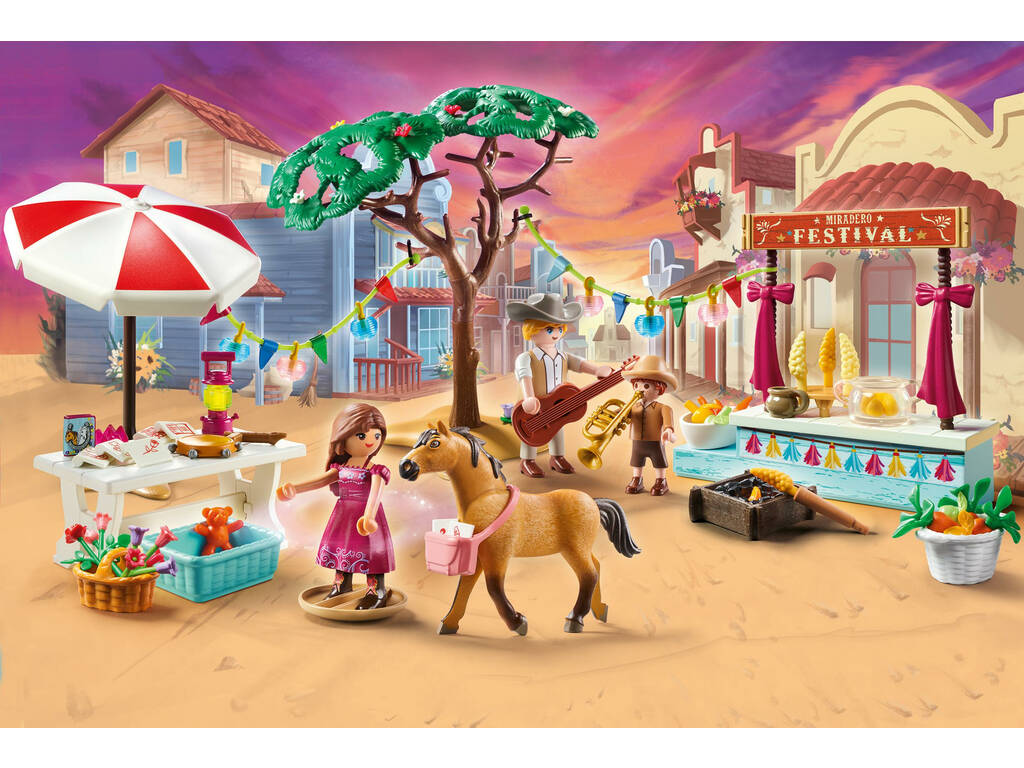 Playmobil Spirit Belvédère Festival 70694