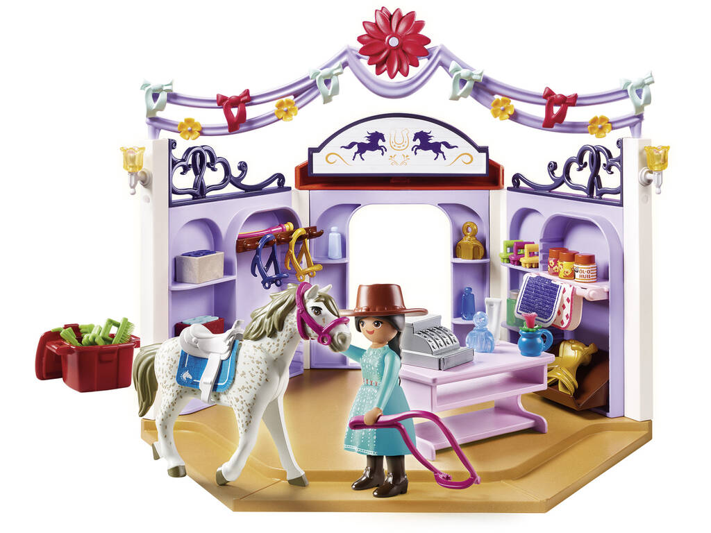 Playmobil Spirit Belvédère Boutique d'Équitation 70695