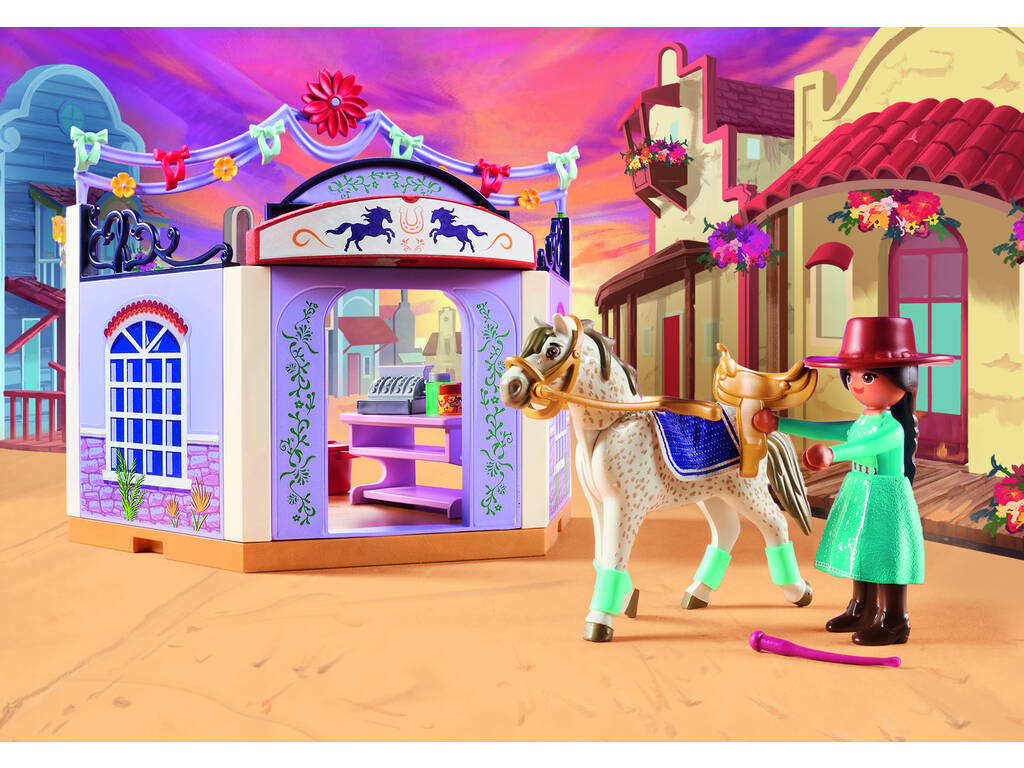 Playmobil Spirit Belvédère Boutique d'Équitation 70695