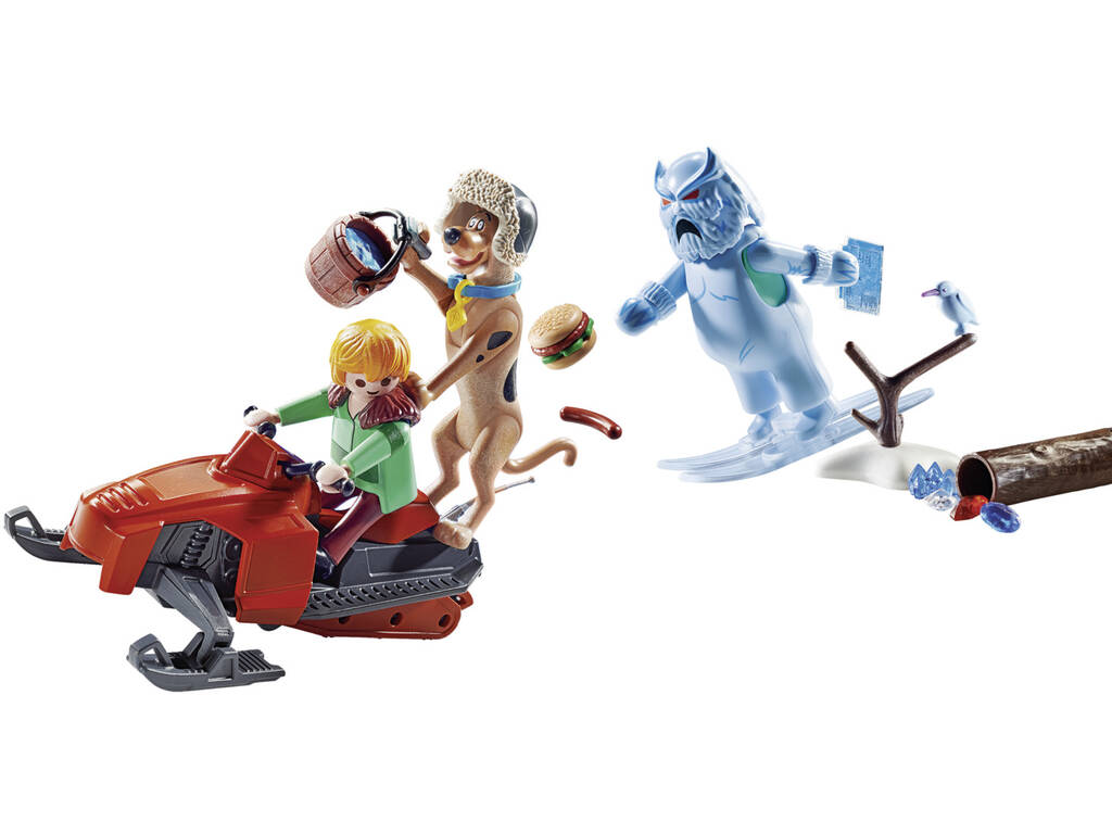 Playmobil Scooby-Doo avventura con Snow Ghost 70706