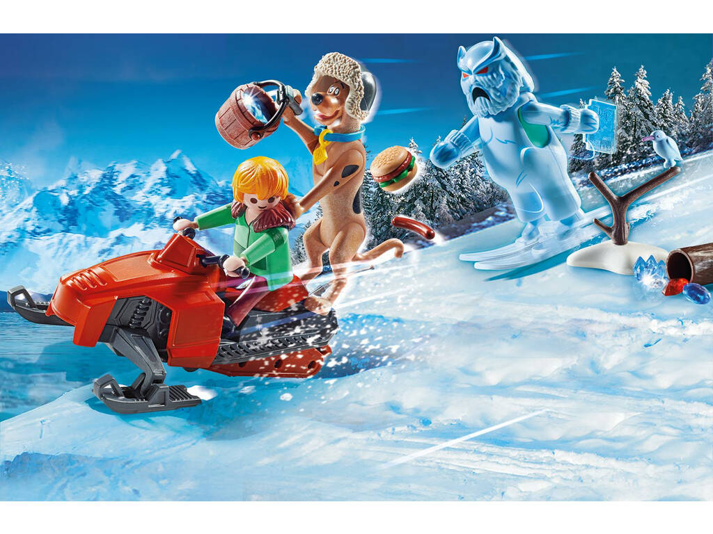 Playmobil Scooby-Doo avventura con Snow Ghost 70706