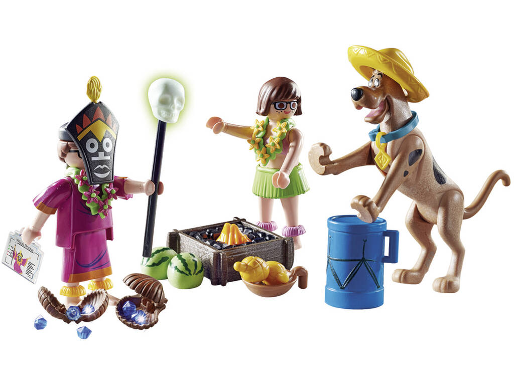 Playmobil Scooby-Doo Avventura con Witch Doctor 70707