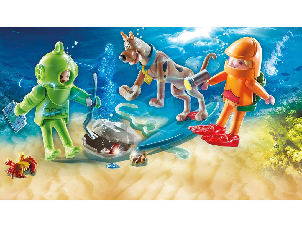 Playmobil Scooby-Doo Aventure avec le fantôme du capitaine Cutler 70708