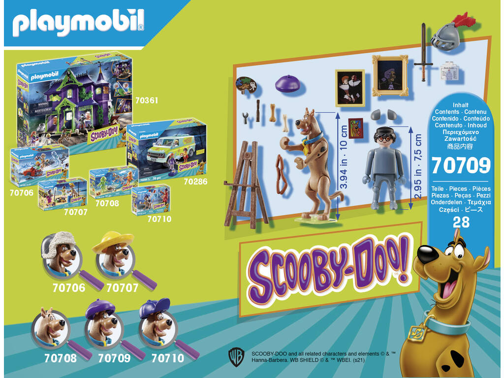 Playmobil Scooby-Doo Abenteuer mit Black Night 70709