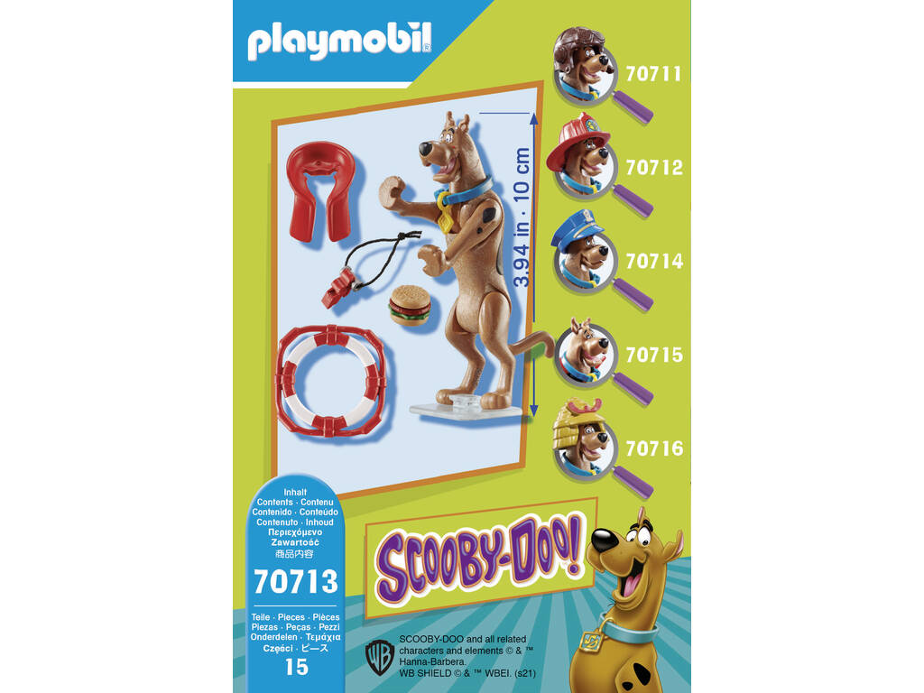 Playmobil Scooby-Doo Sammelfigur Lebensretter 70713