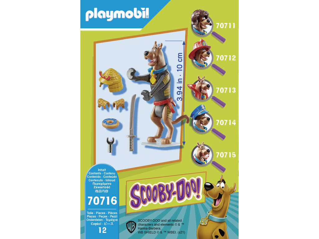 Playmobil Scooby-Doo Sammelfigur Samurái Playmobil Iberica 70716