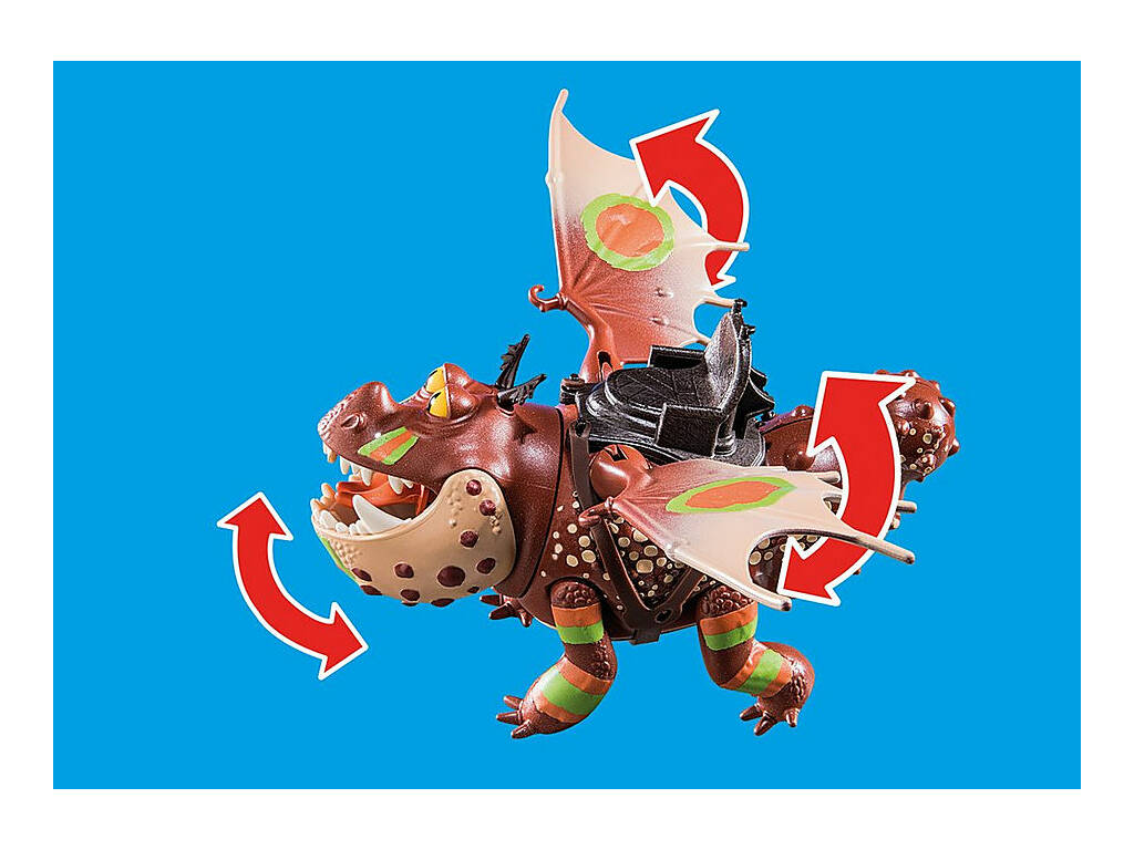 Playmobil Dragón Racing Barrilete y Capataz 70729