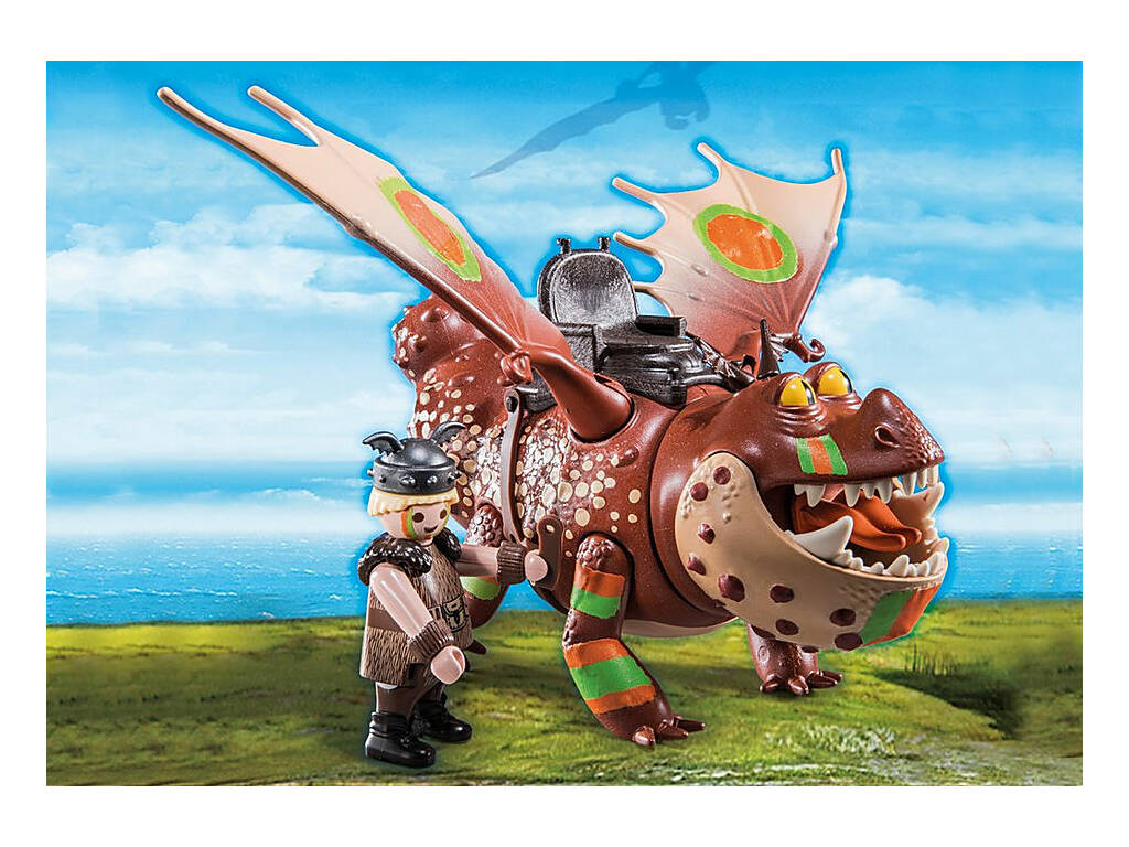 Playmobil Dragón Racing Barrilete y Capataz 70729