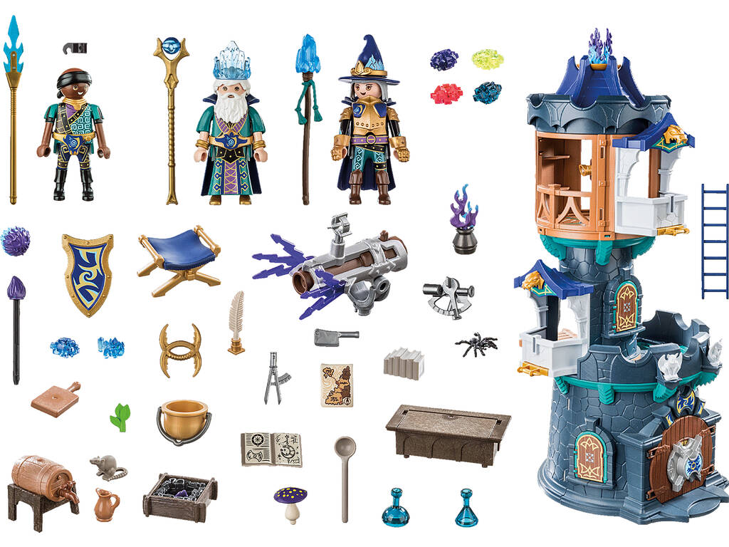Playmobil Novelmore Tour de sorcier Violet Vale 70745