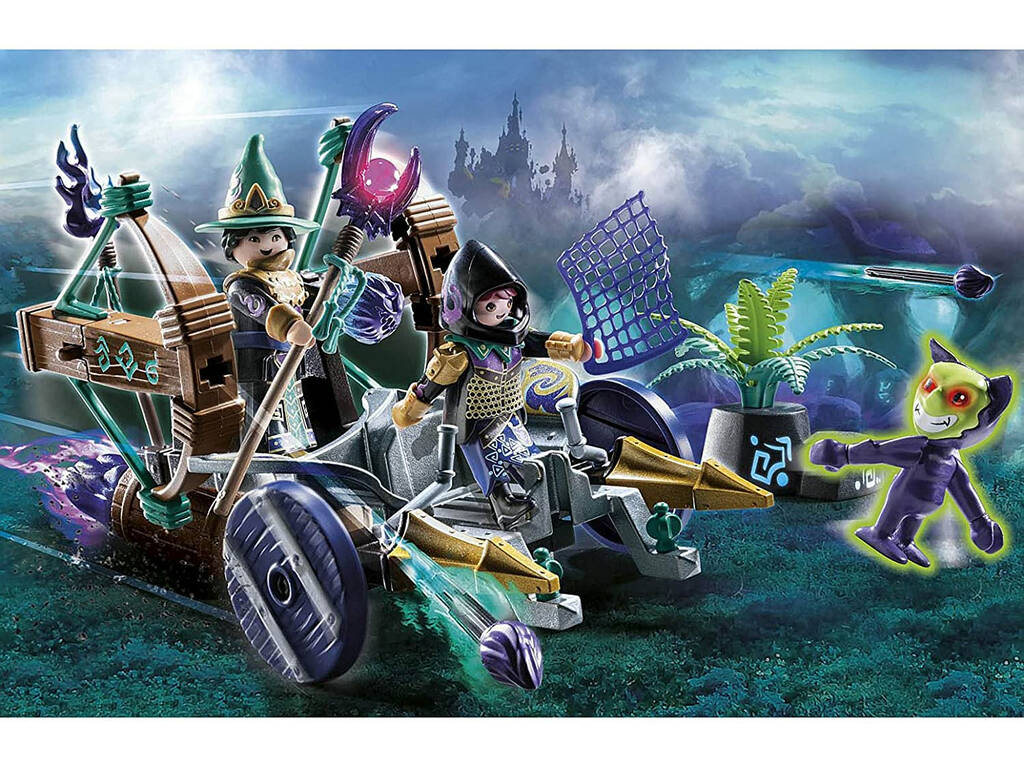 Playmobil Novelmore Violet Vale Vehiculo de Captura de Demonios 70748