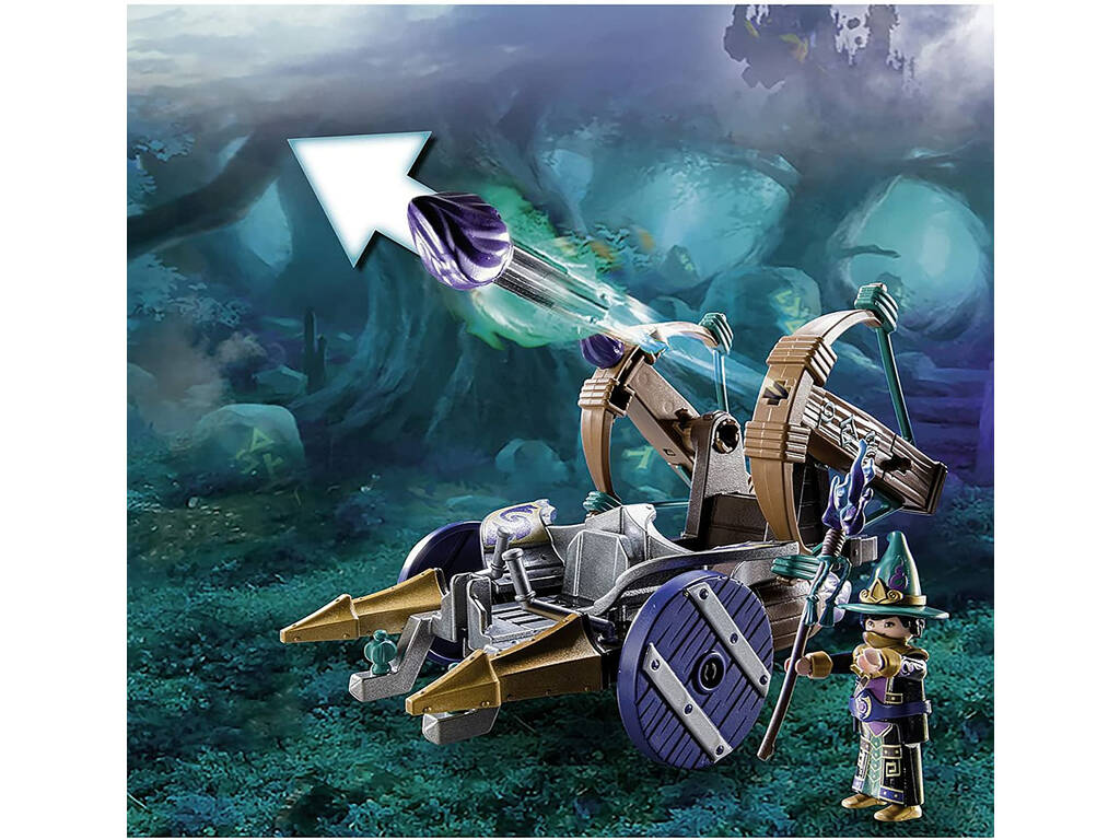 Playmobil Novelmore Violet Vale Vehiculo de Captura de Demonios 70748