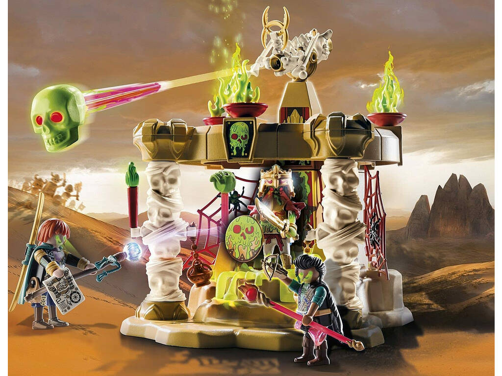 Playmobil Novelmore Sal'ahari Sands Squelette Armée Temple 70751