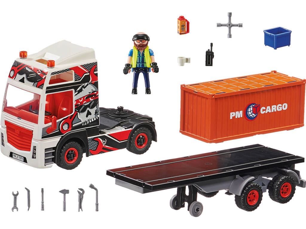 Playmobil City Action Truck avec remorque 70771