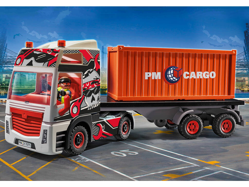 Playmobil City Action Truck avec remorque 70771