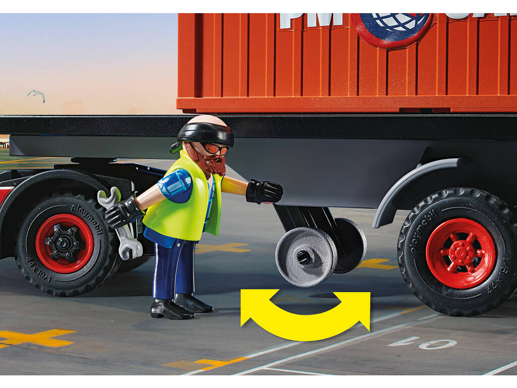 Playmobil City Action Truck avec remorque 70771