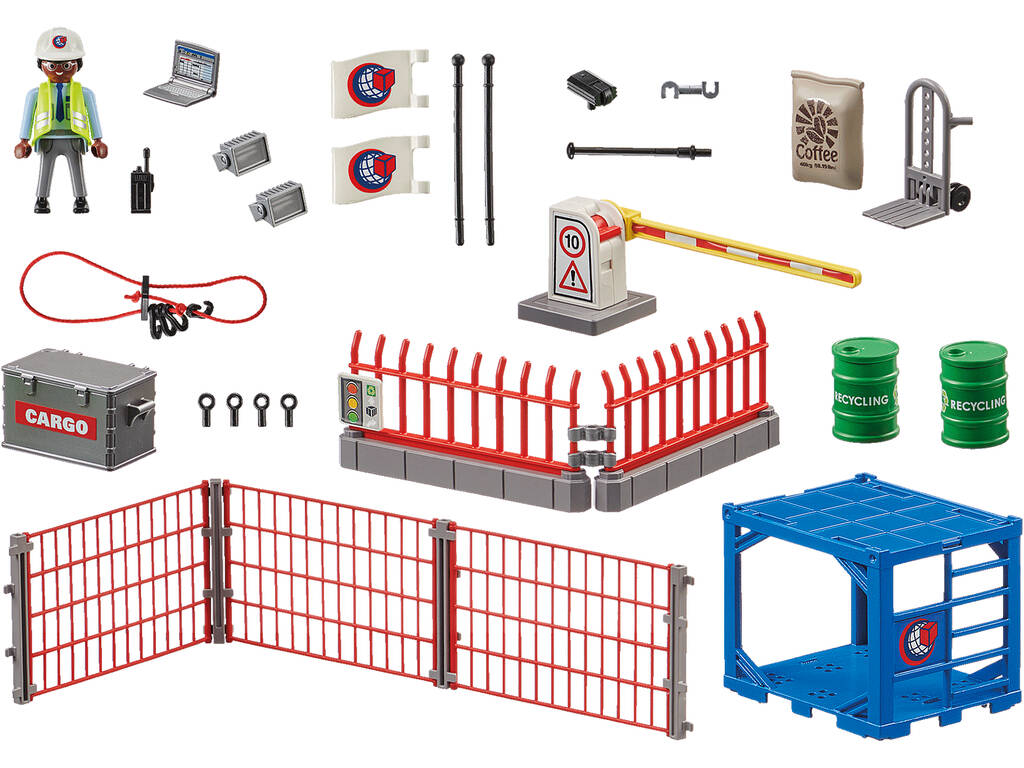 Playmobil City Action Cargo Depot 70773