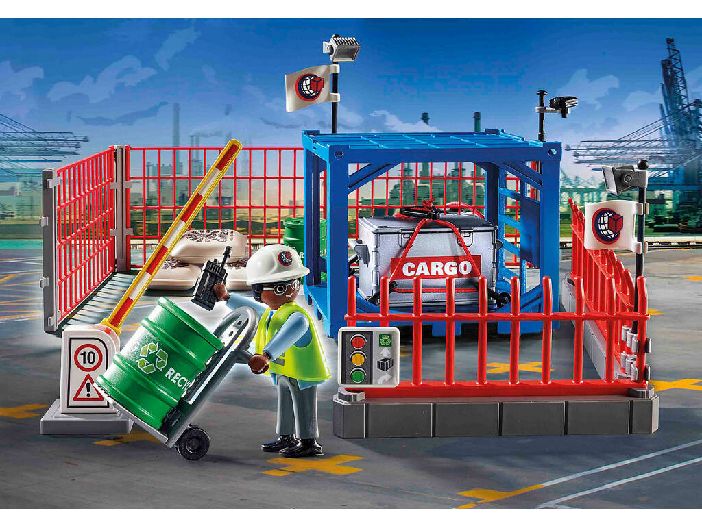 Playmobil City Action Cargo Depot 70773
