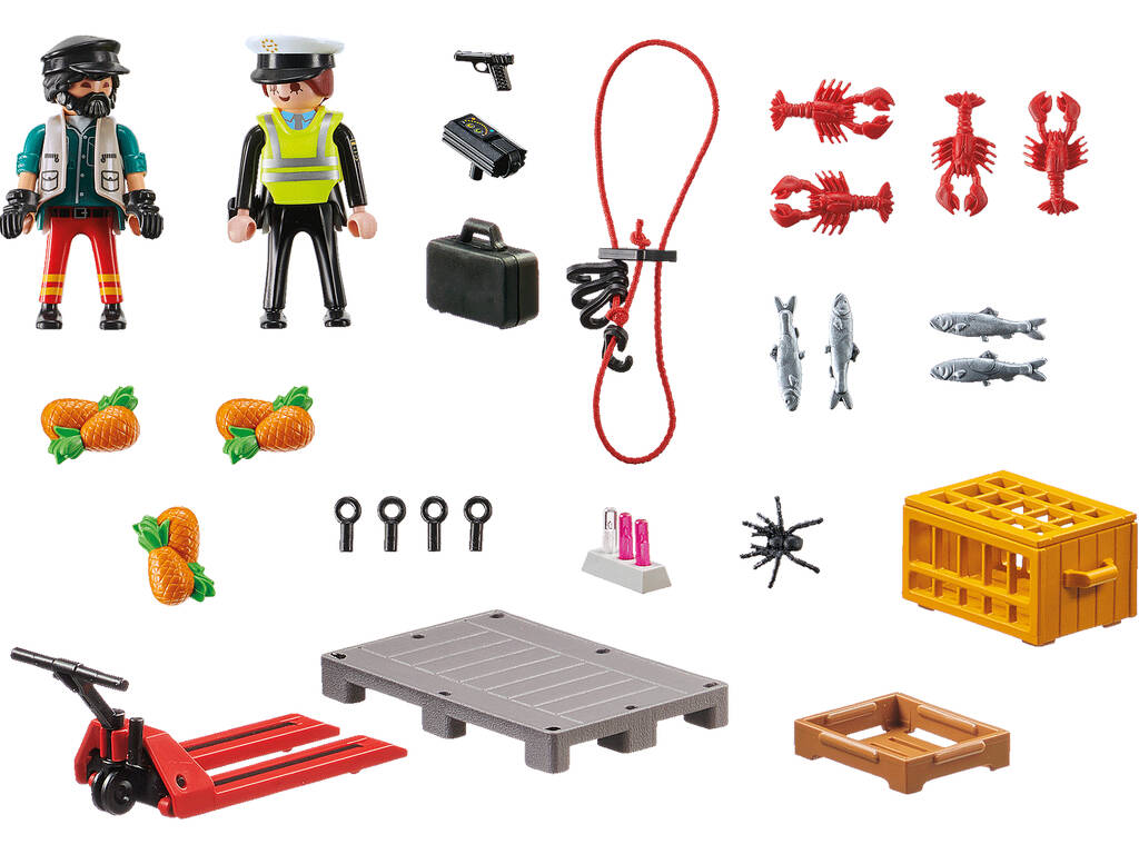 Playmobil City Action Contrôle des douanes 70775
