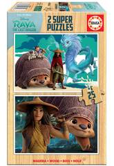 Puzzle 2x16 Raya & The Last Dragon d'Educa 18878