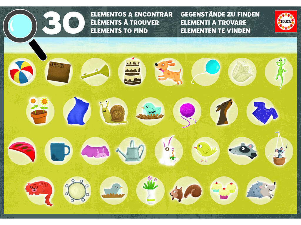 Puzzle detective 50 pezzi città Educa 18894