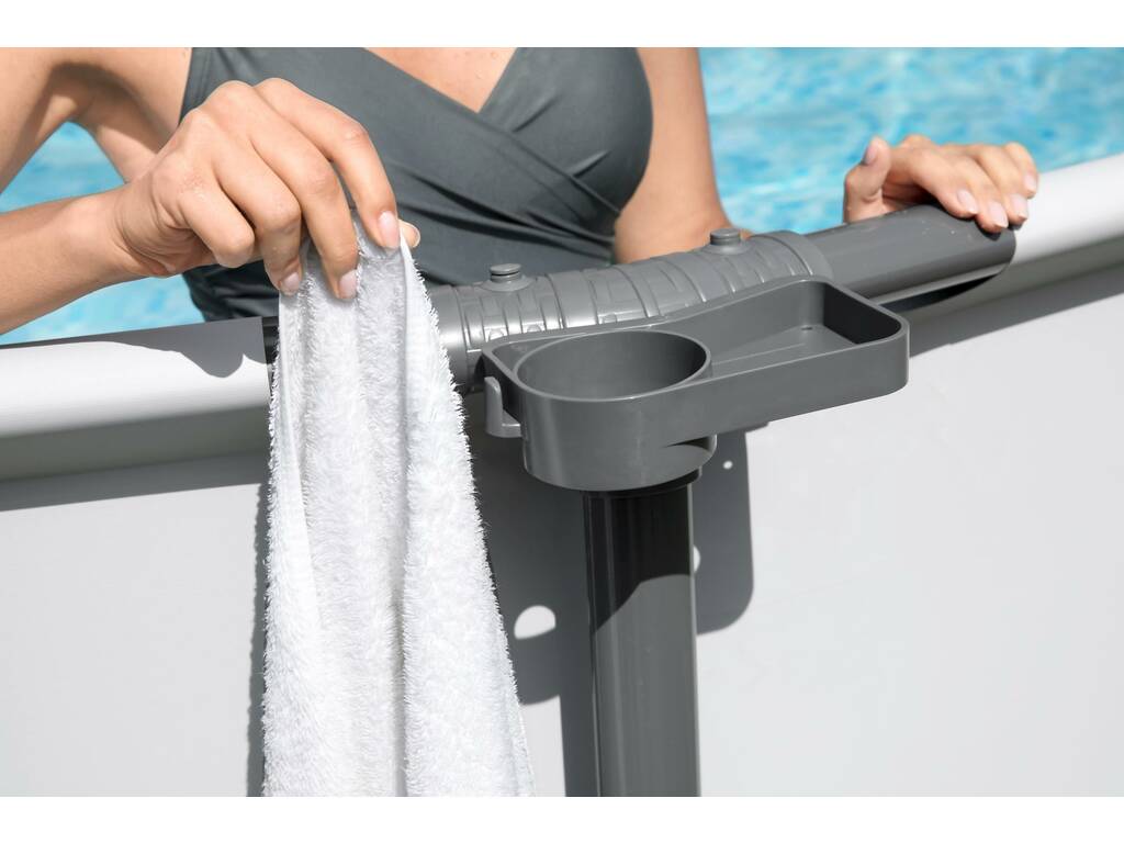 Pack 4 Portabibite con supporto per piscine tubolari Bestway 58641