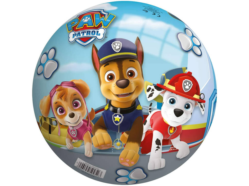 Pelota Paw Patrol 23 cm. Smoby 50952