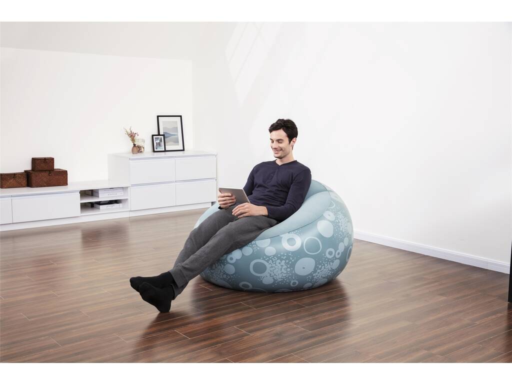 Chaise Longue Gonflable Inflate-A 112x112x66 cm. Bestway 75052