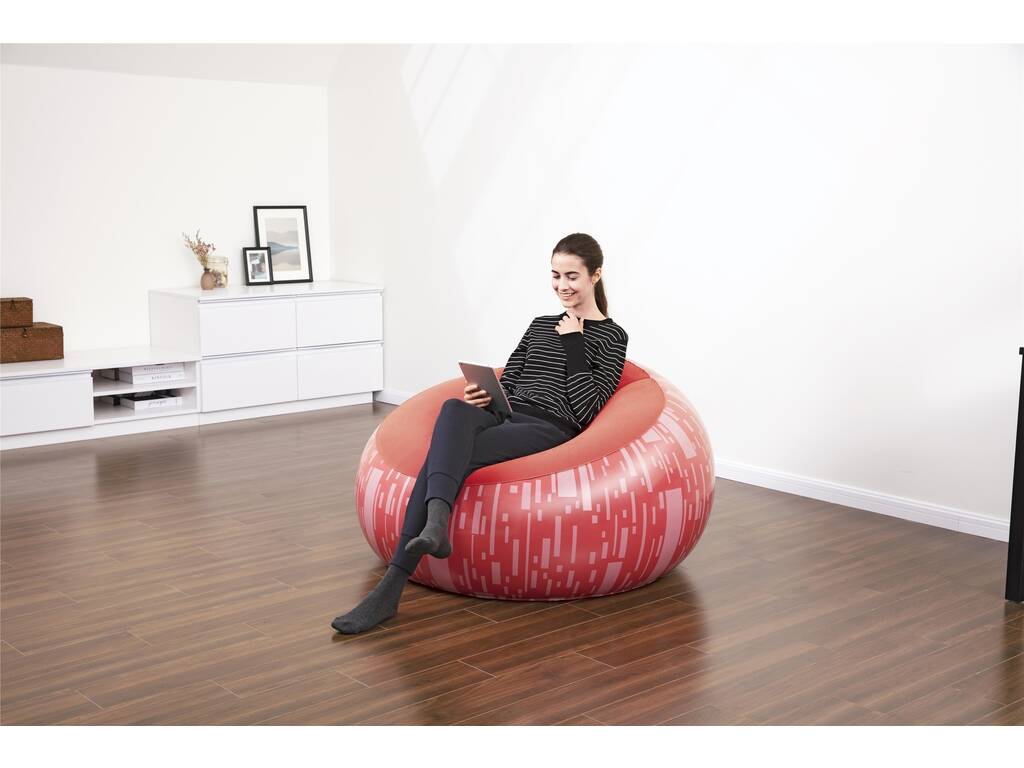 Chaise Longue Gonflable Inflate-A 112x112x66 cm. Bestway 75052
