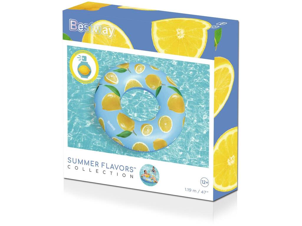 Flotteur Parfumé Scentsational Lemon 119 cm. Bestway 36229
