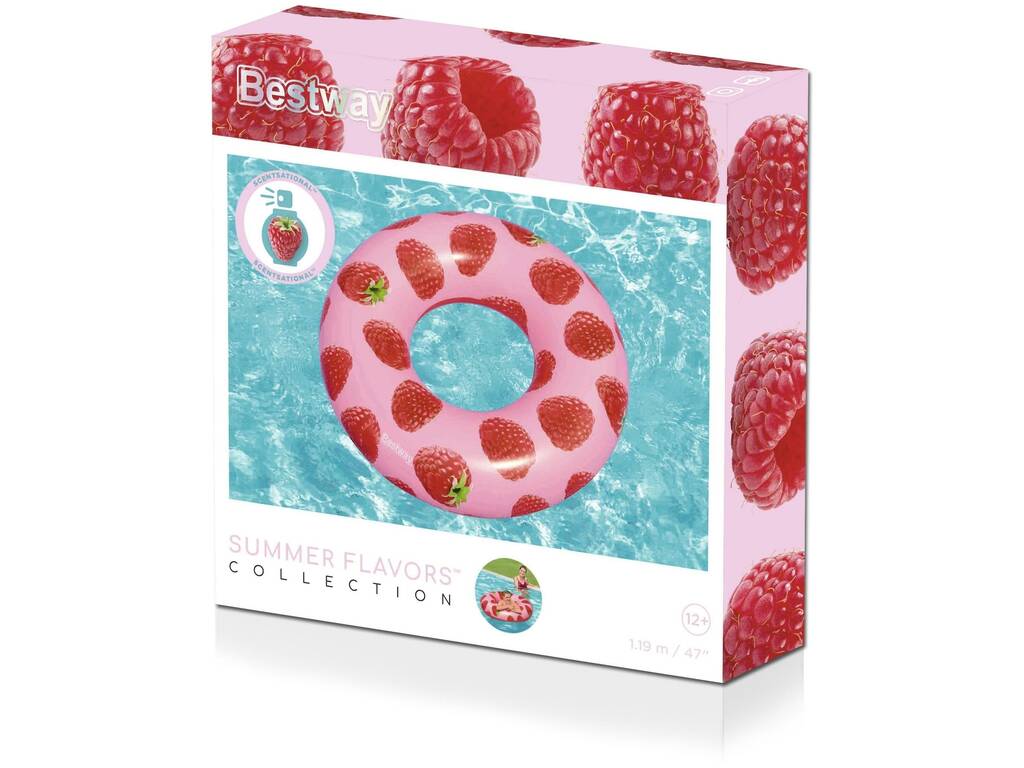 Galleggiante Profumato Scentsational Raspberry 119 cm. Bestway 36231