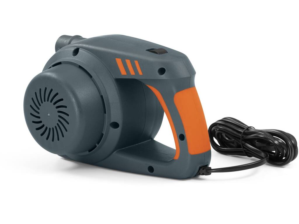 Gonfiatore Elettrico 220-240V con 3 Adattatori AC Powergrip Bestway 62145